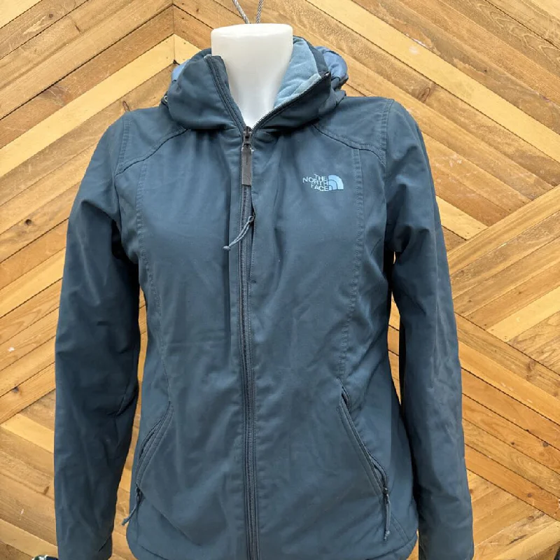 The North Face - Women's Insulated Jacket - MSRP comp $260: Navy-women-SM Snapped Jacket Toggled Jacket Drawstring Jacket The North Face - Women's Insulated Jacket - MSRP comp $260: Navy-women-SM Snapped Jacket Toggled Jacket Drawstring Jacket