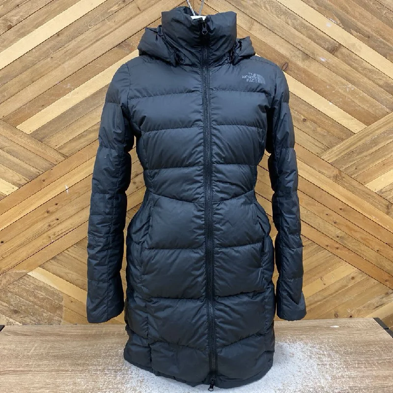 The North Face - Women's Metropolis 600-Fill Down Parka Jacket - MSRP $400: Black-women-SM Lace Jacket Ribbed Jacket Sequined Jacket The North Face - Women's Metropolis 600-Fill Down Parka Jacket - MSRP $400: Black-women-SM Lace Jacket Ribbed Jacket Sequined Jacket