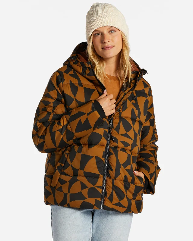 Transport Puffer 4 Jacket Women's Toggled Jacket Drawstring Jacket Belted Jacket