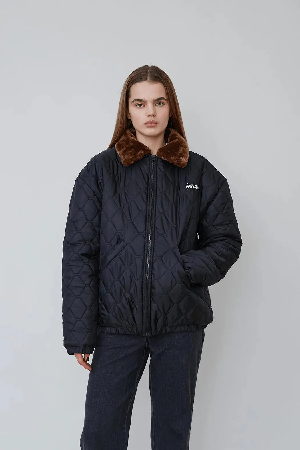 Valèry Jacket Black Ribbed Jacket Pleated Jacket Ruffled Jacket
