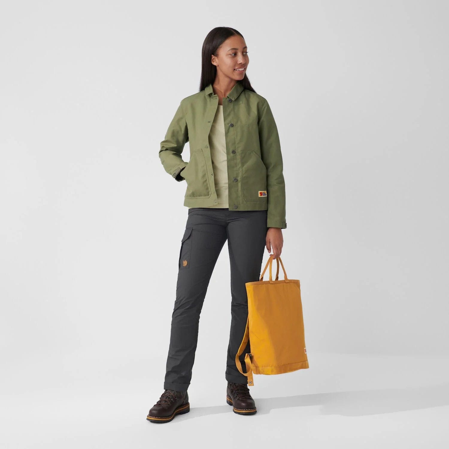 Vardag Jacket W Cotton Fabric Linen Fabric Terry Fabric