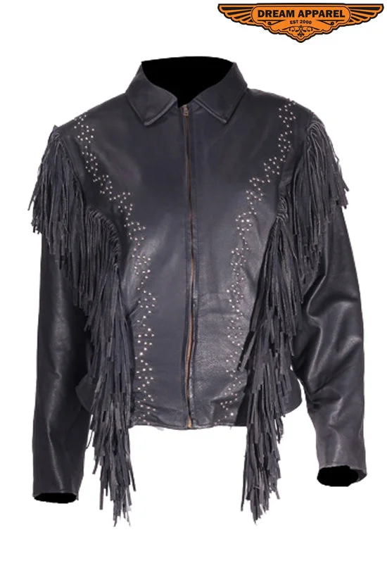 Women's Leather Jacket With Zipper Cuffs & Classic Collar Zippered Jacket Buttoned Jacket Snapped Jacket Women's Leather Jacket With Zipper Cuffs & Classic Collar Zippered Jacket Buttoned Jacket Snapped Jacket