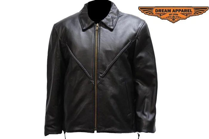 Women's Motorcycle Jacket With Lining & Braid Hooded Jacket Caped Jacket Shawl Collar Jacket Women's Motorcycle Jacket With Lining & Braid Hooded Jacket Caped Jacket Shawl Collar Jacket