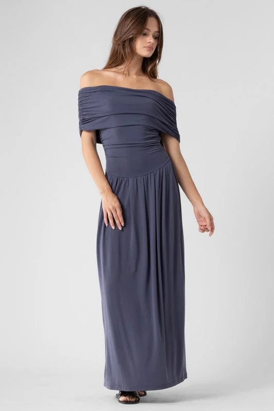 DeeAnn Maxi Dress Elegant Wraparound Maxi Dress