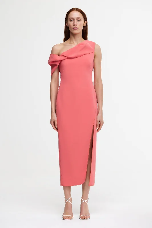 ASHFORD MAXI DRESS Comfortable Maxi Dress with Belt