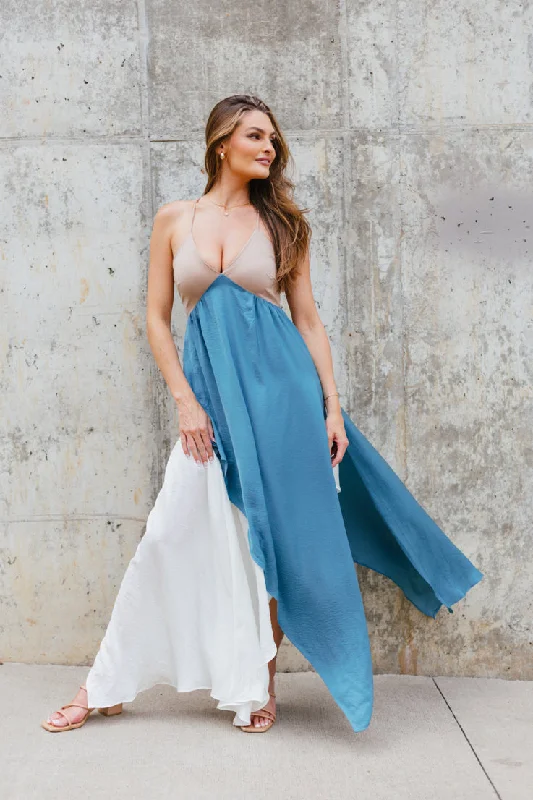 Neutral Moment Maxi Dress Chic Summer Maxi Dress