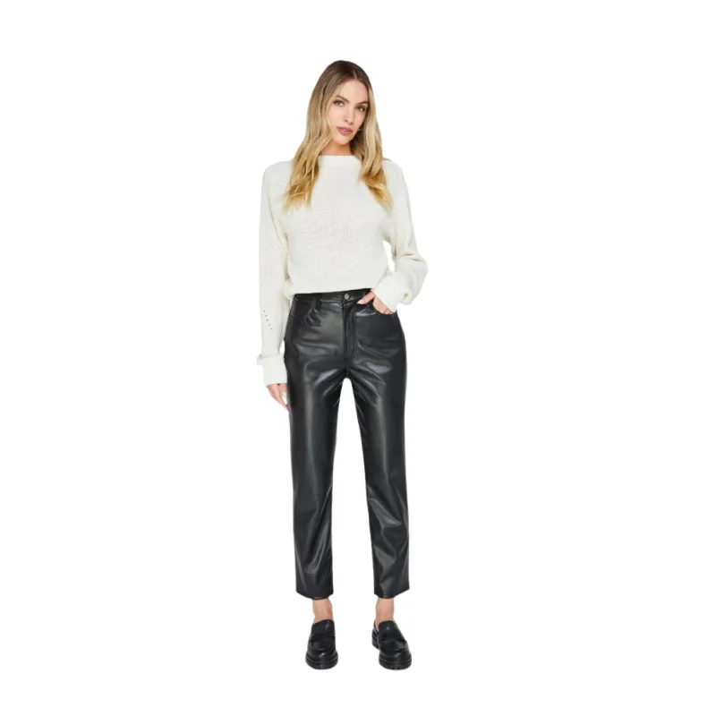 Gentle Fawn Black Carter Pant Fashionable Track Pants