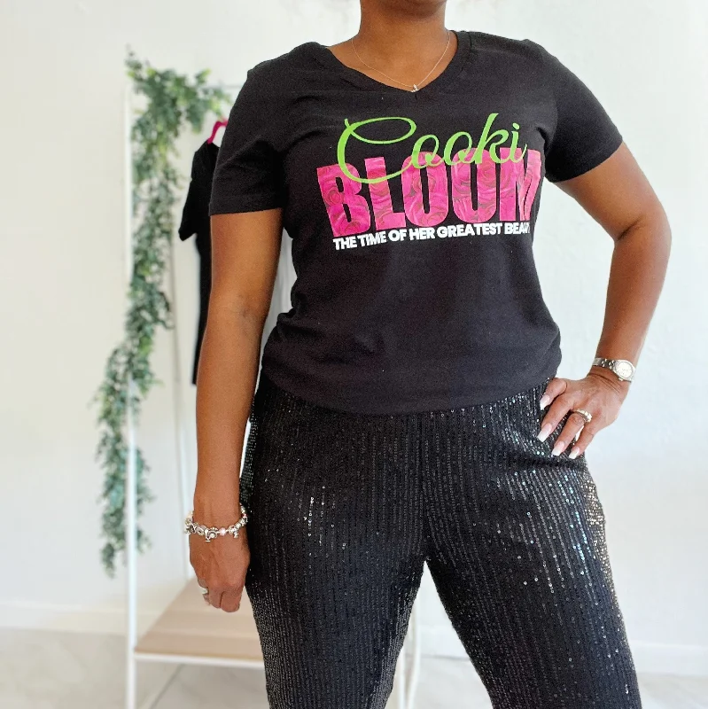 Gleam Elastic Waist Sequin Jogger Pants Casual Yoga Pants