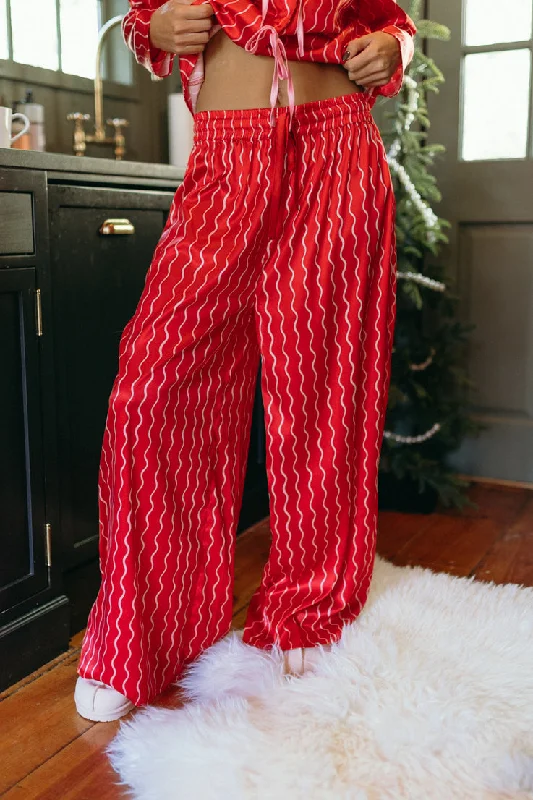 Slumber Party Pajama Pants Stylish Casual Pants