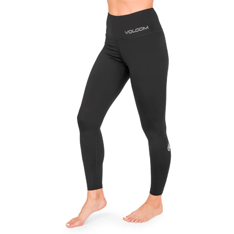Volcom Women's V-Science Base Layer Pants - Black Casual Drawstring Pants