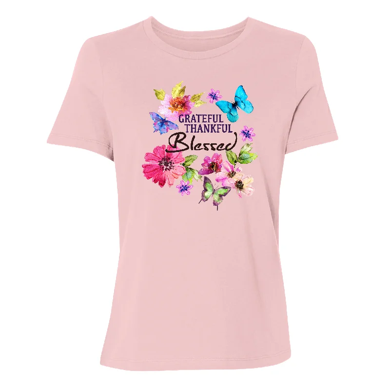 Grateful Women's T-Shirt Casual Formal Business