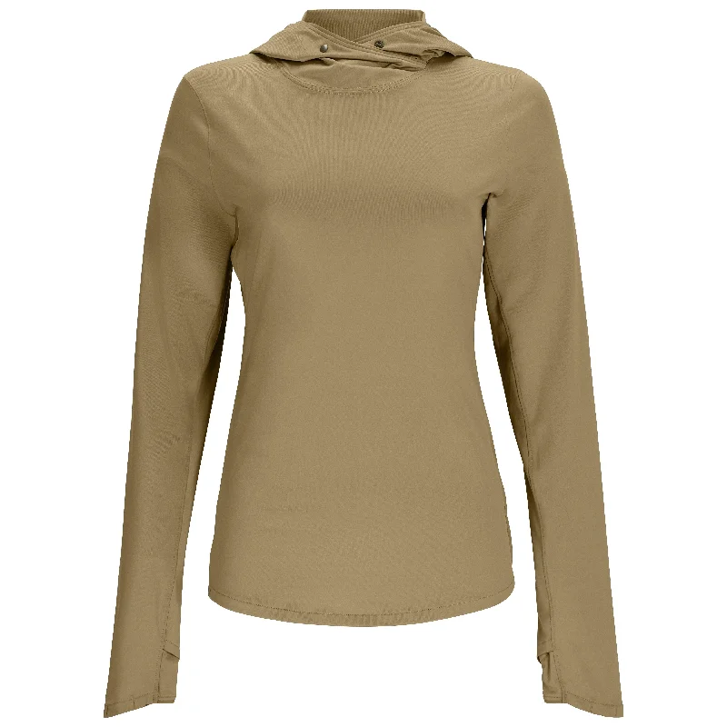 Simms Fishing W's BugStopper SolarFlex Hoody Hoodie with Color Block Contrast Stylish Simms Fishing W's BugStopper SolarFlex Hoody Hoodie with Color Block Contrast Stylish