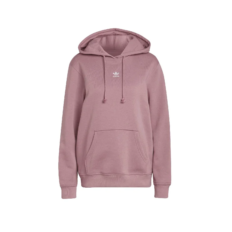 Adicolor Essentials Fleece Hoodie Hoodie with Raw Hem Edgy Unfinished