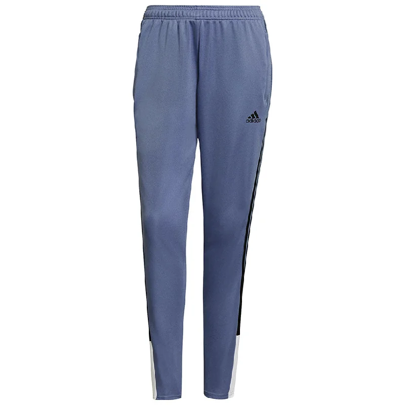 ADIDAS WOMEN'S TIRO TRACK PANTS - PURPLE Classic Cropped Pants