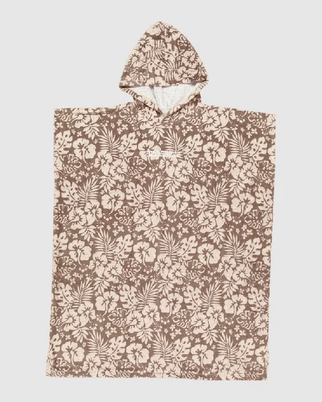 Billabong Off Tropic Hooded Towel Hoodie with Turtle Neck Cozy Winter