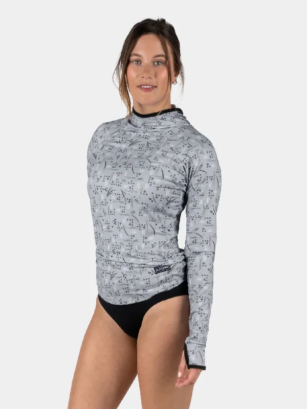 BlackStrap Brackish Hooded Top Women's Hoodie with Half-Zip Sporty Casual
