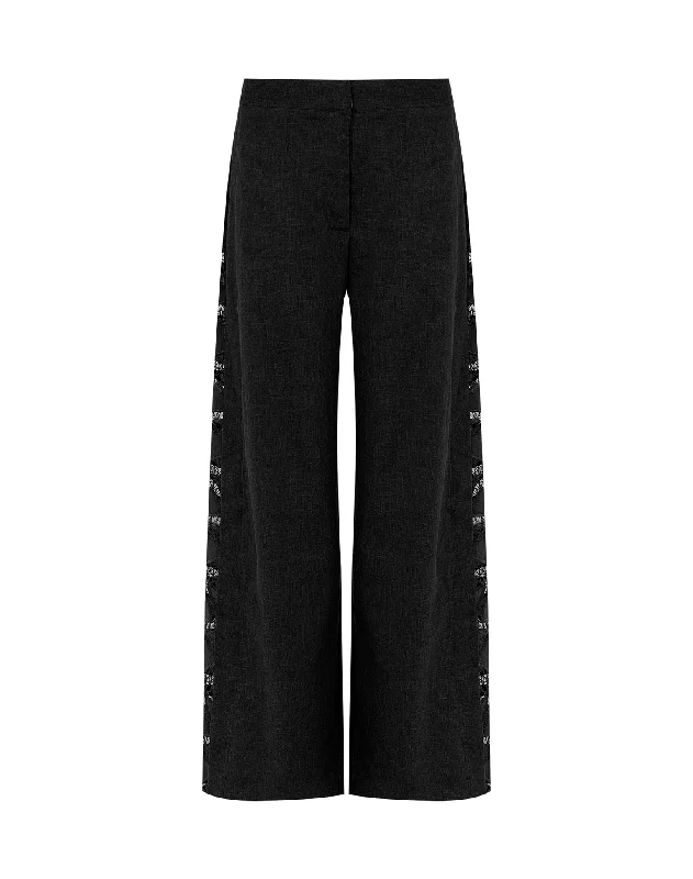 Bree Pants - Black Trendy Work Pants