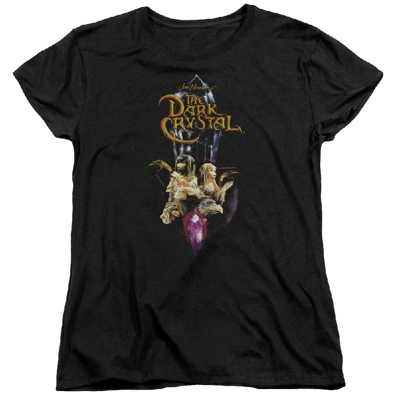 Dark Crystal Crystal Quest - Women's T-Shirt Chenille Fabric Brocade Fabric Lace Fabric