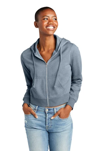 District® DT6103 Women’s V.I.T.™ Fleece Full-Zip Hoodie Hoodie with Hem Embroidery Detailed Premium District® DT6103 Women’s V.I.T.™ Fleece Full-Zip Hoodie Hoodie with Hem Embroidery Detailed Premium