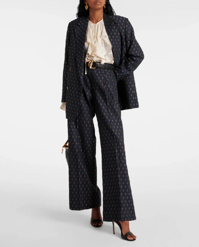 High-rise wide-leg pants Cozy Maternity Pants