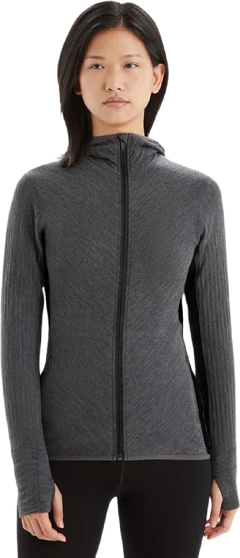 Descender Long Sleeve Zip Hoodie - Women's|-|Chandail à capuchon zippé à manches longues Descender - Femme Hoodie with High-Low Hem Asymmetrical Trendy Descender Long Sleeve Zip Hoodie - Women's|-|Chandail à capuchon zippé à manches longues Descender - Femme Hoodie with High-Low Hem Asymmetrical Trendy