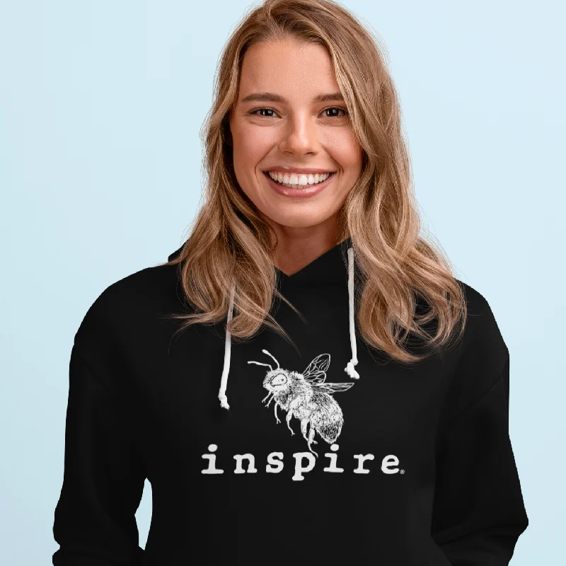 inspire Bee Unisex Hoodie Hoodie with Full-Zip Functional Layering