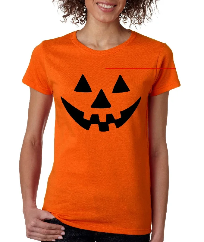 Jack O Lantern pumpkin Women's T shirt Rayon Fabric Velvet Fabric Corduroy Fabric