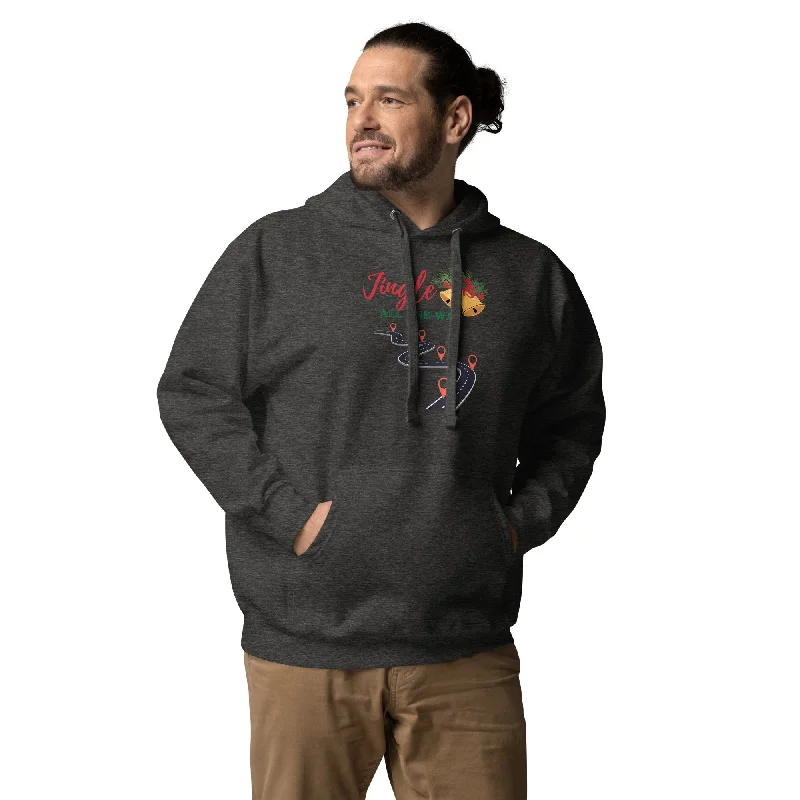 Jingle All The Way Unisex Hoodie Hooded Sweatshirt Casual Wear Street Style