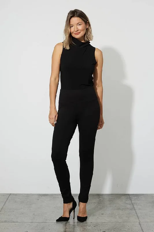 Joseph Ribkoff Heavy Knit Pants #223184 Fashionable Track Pants