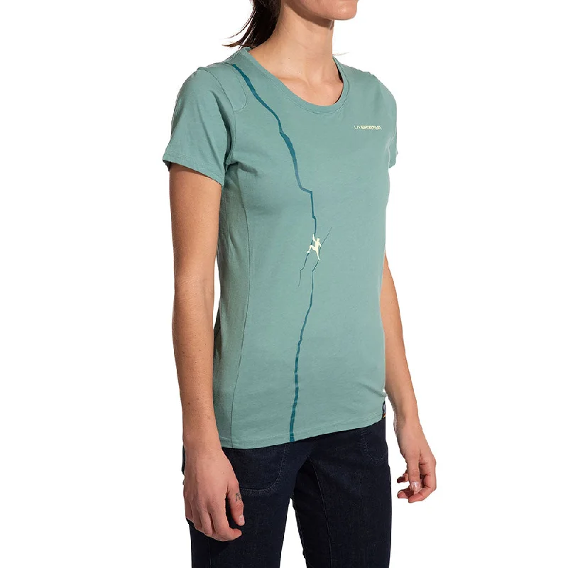 La Sportiva Route T-Shirt Women's Hooded Caped Shawl Collar