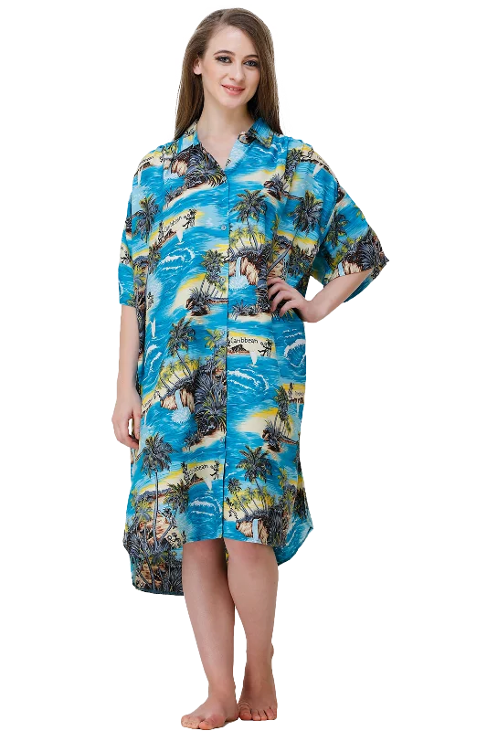 Ladies Beach Shirt Modern Contemporary Chic