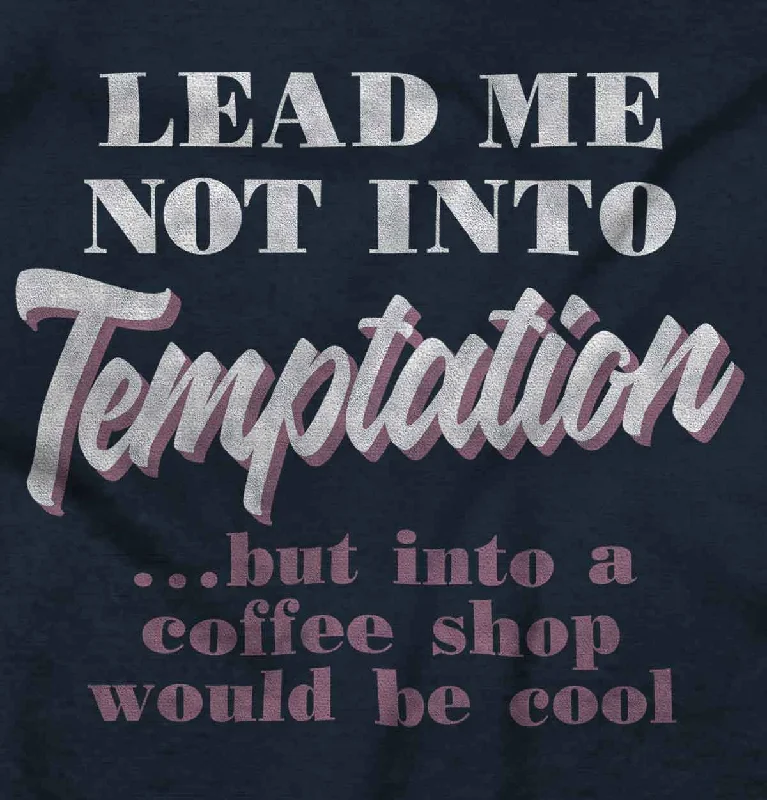 Lead Me Not To Temptation Sleeveless T Shirt Mesh Blend Leather Blend Suede Blend