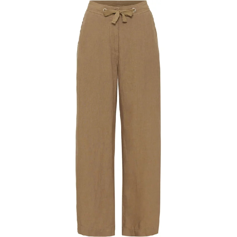 Lenette Pants - Dark Sand Cozy Lounge Pants
