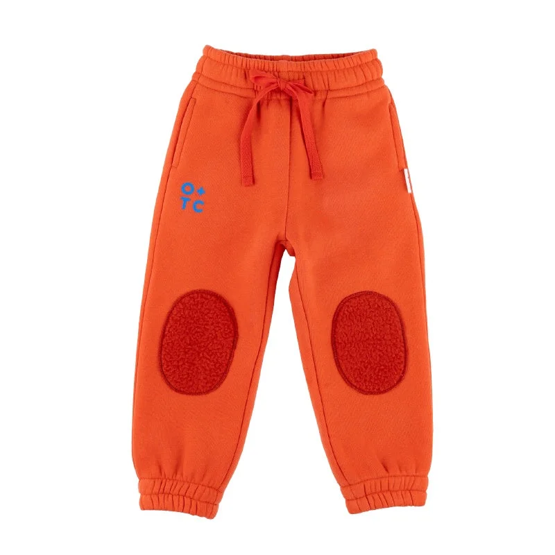 Olive & The Captain Track Pants - Tomato Soup Elegant Palazzo Trousers