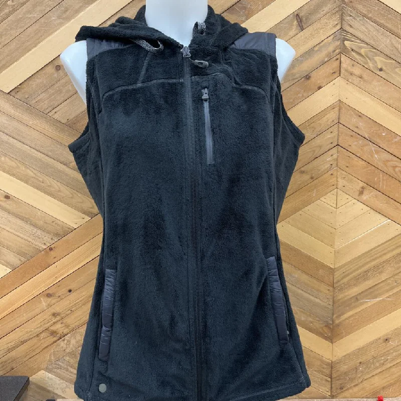 Outdoor Research - Women's Casia Hooded Fleece Vest - MSRP comp $150: Black-women-LG Hooded Sweatshirt Casual Wear Street Style Outdoor Research - Women's Casia Hooded Fleece Vest - MSRP comp $150: Black-women-LG Hooded Sweatshirt Casual Wear Street Style