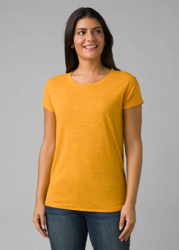 Prana Cozy Up T-shirt Women's Terry Blend Velvet Blend Canvas Blend