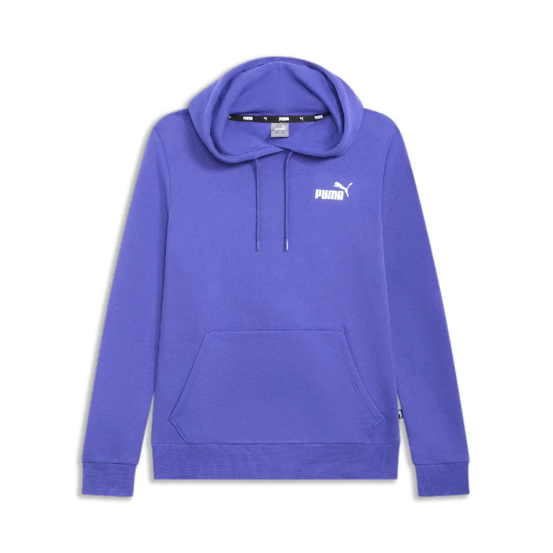 PUMA Women's ESS Small Logo Hoodie Hoodie with Monochrome Minimalist Simple