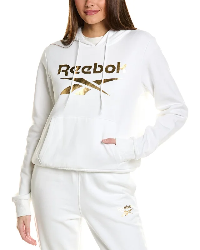 Reebok Shine Hoodie Hoodie with Emblem Brand Identity