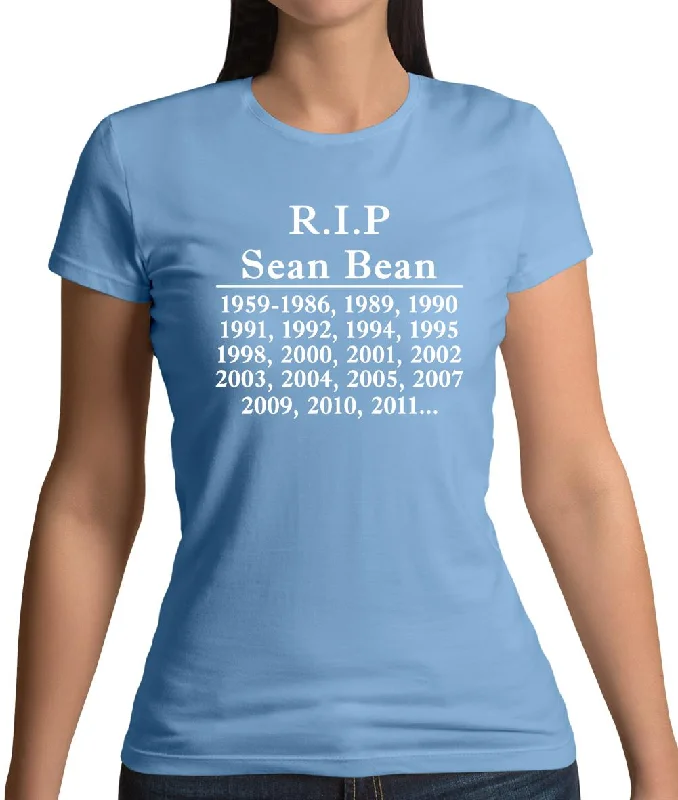 Rip Sean Bean Womens T-Shirt Modern Contemporary Chic