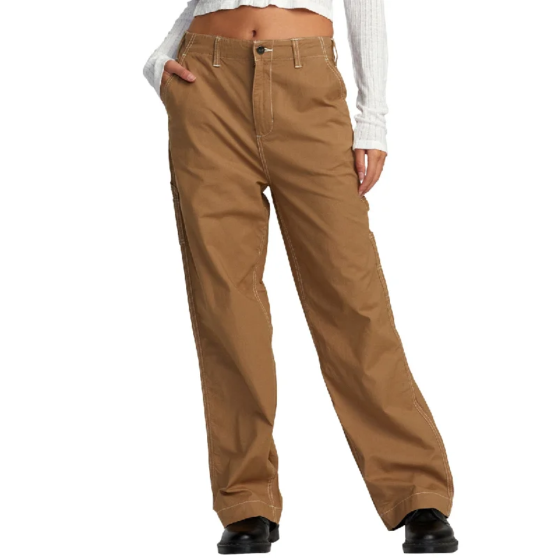 RVCA Women's Spring Shift Relaxed Pants Modern Bootcut Pants