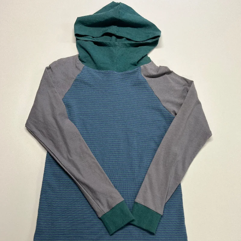 SALE - OOAK Hemp Hoodie - M Hoodie with Belted Waist Structured Tailored