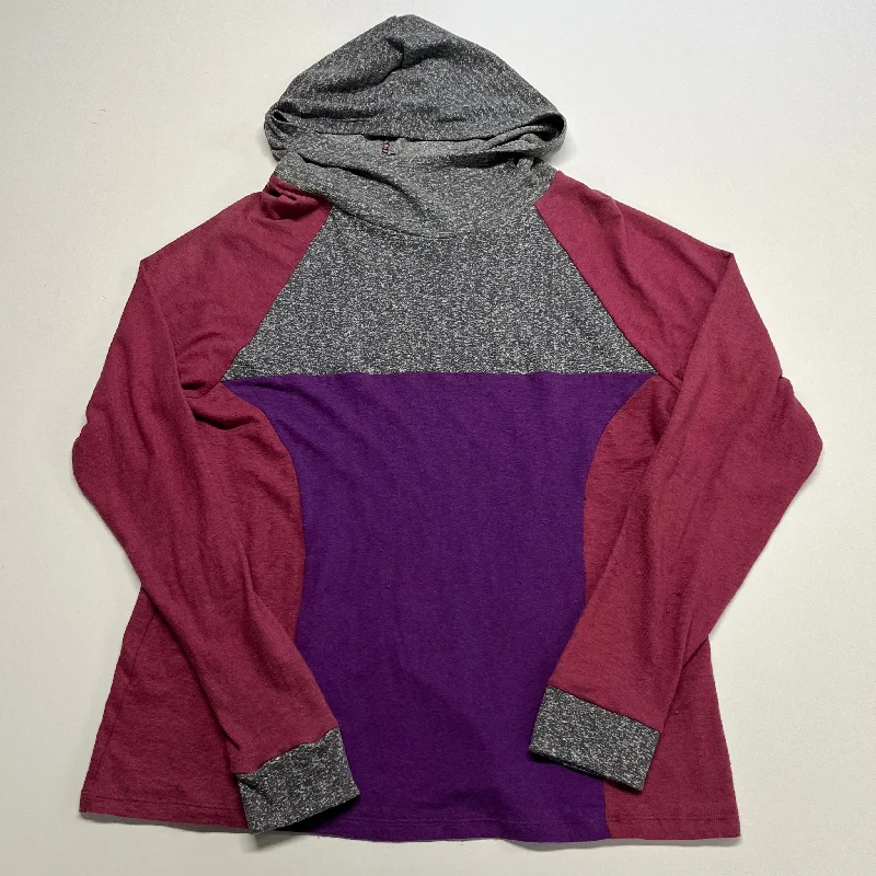 SALE - OOAK Hemp Hoodie - XL Hoodie with Hem Ribbing Snug Secure