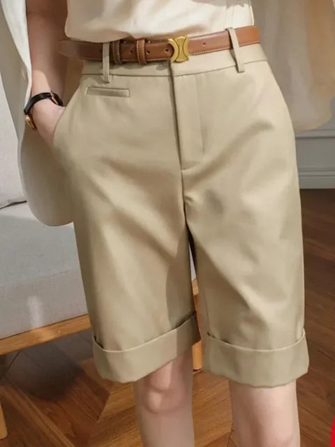 khaki with belt