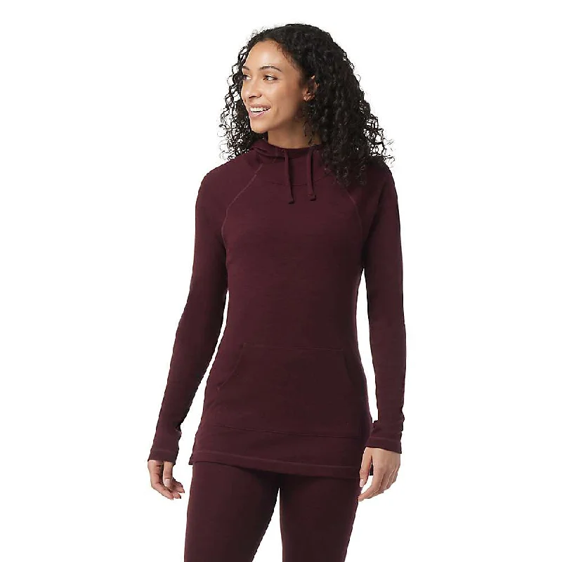 Smartwool Womens Thermal Merino Drape Neck Hoodie Hoodie with Belted Waist Structured Tailored Smartwool Womens Thermal Merino Drape Neck Hoodie Hoodie with Belted Waist Structured Tailored