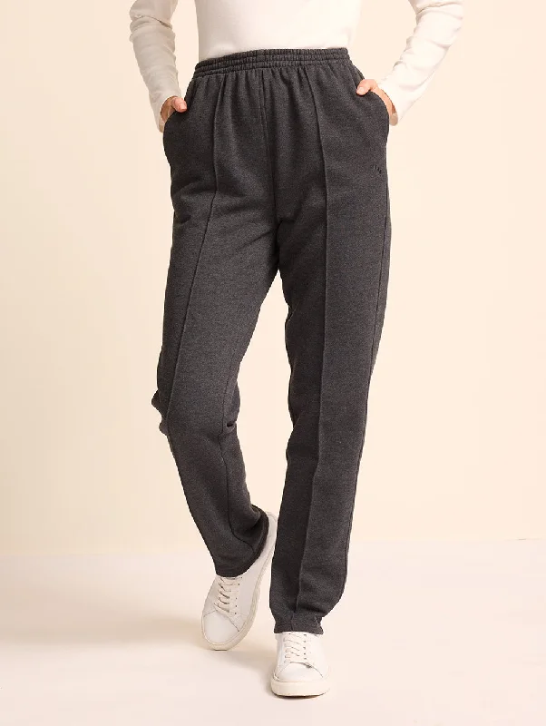 Snowy Mt Fleece Short Pant Relaxed Lounge Trousers