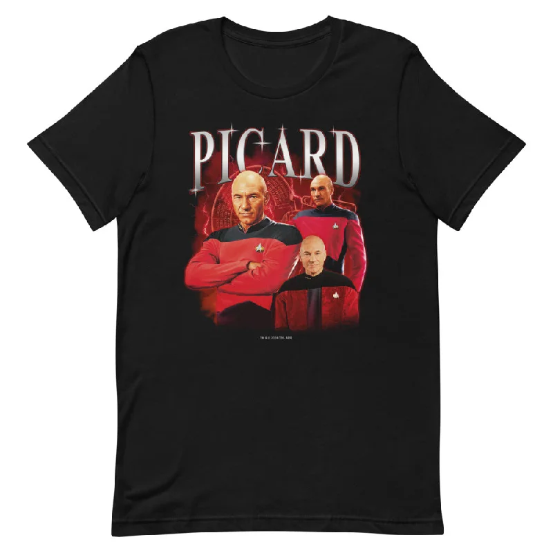 Star Trek: The Next Generation Captain Picard Heartthrob Unisex T-Shirt Machine Wash Dry Clean Hand Wash