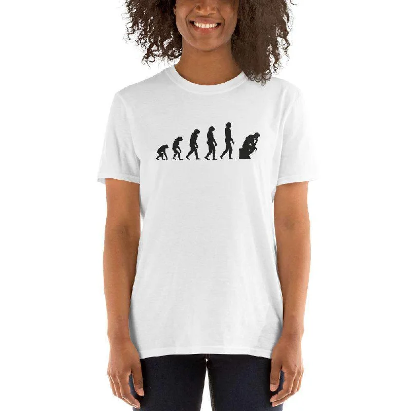 The Thinker Evolution - Premium T-Shirt Elegant Classic Vintage