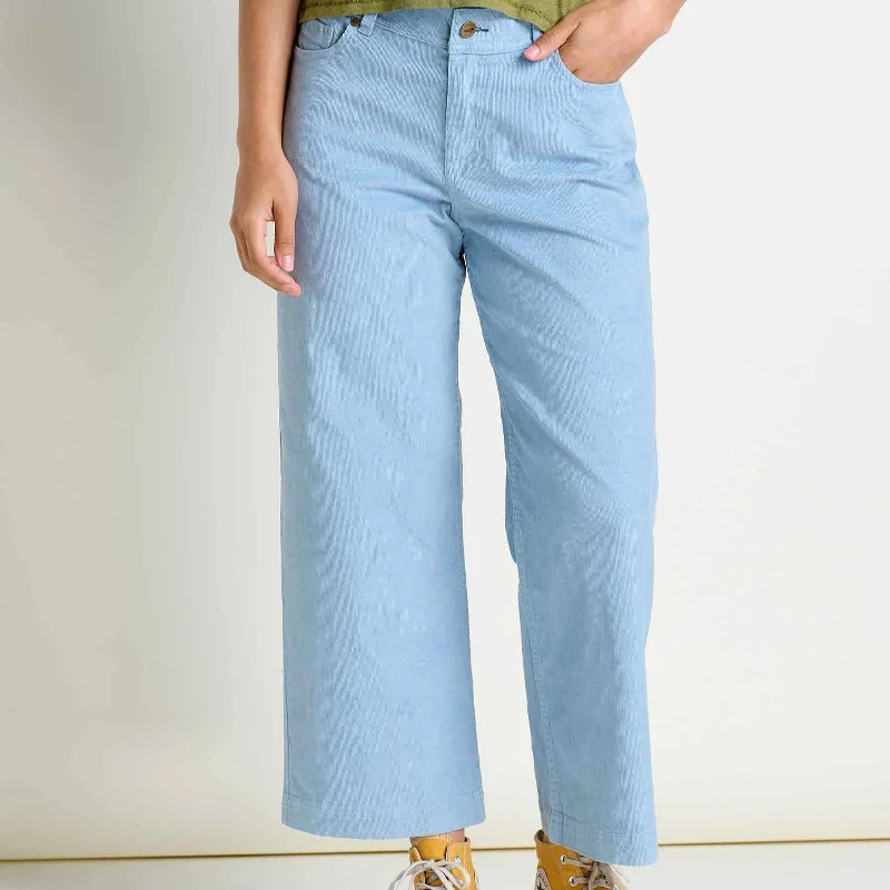 Toad & Co. - Karuna Cord Wide Leg Pant High-Waist Trousers