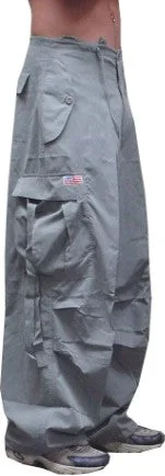 Unisex Basic "Super Soft" UFO Pants (Grey) Relaxed Lounge Trousers