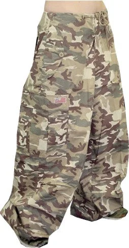 Unisex Basic  UFO Pants (Desert Camo) Trendy Printed Leggings